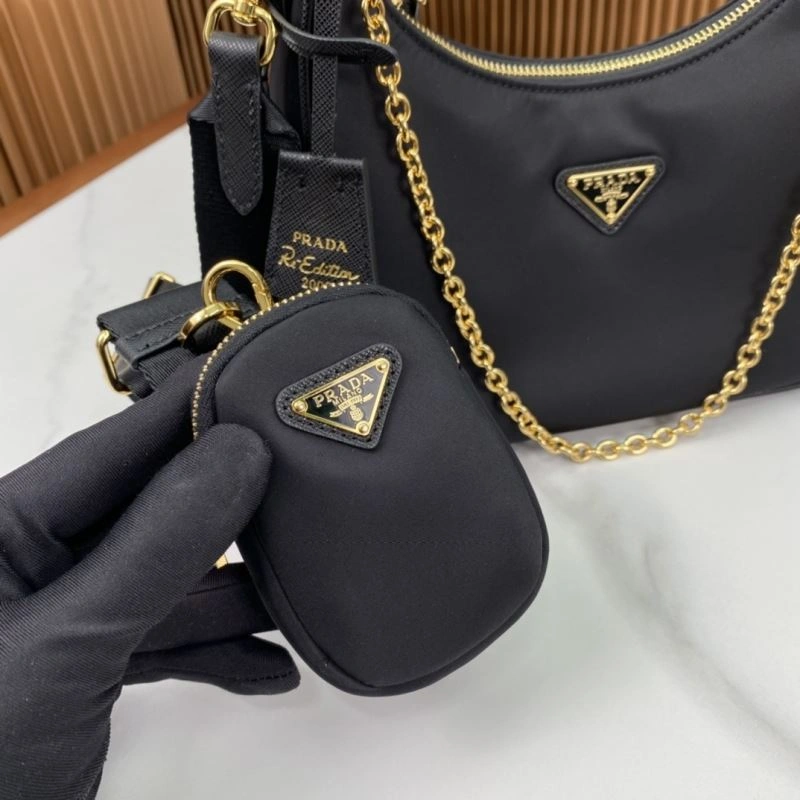 WaterResistant Prada Hobo Bags 75180