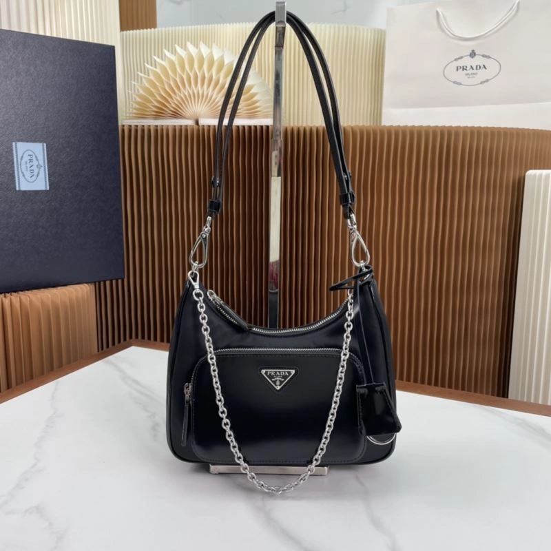 Stretchable Prada Hobo Bags 75156