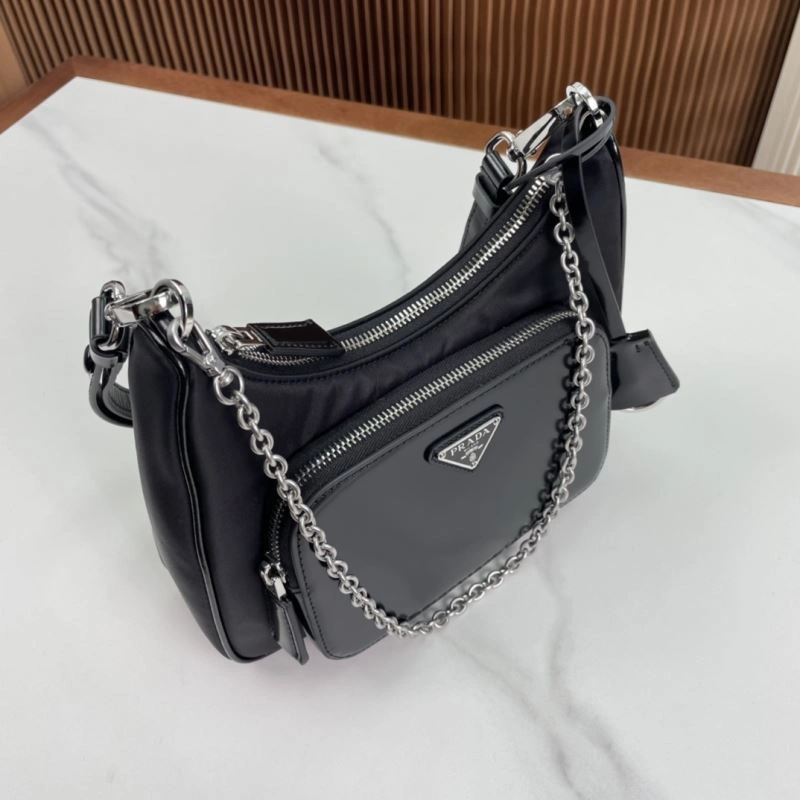 Stretchable Prada Hobo Bags 75156
