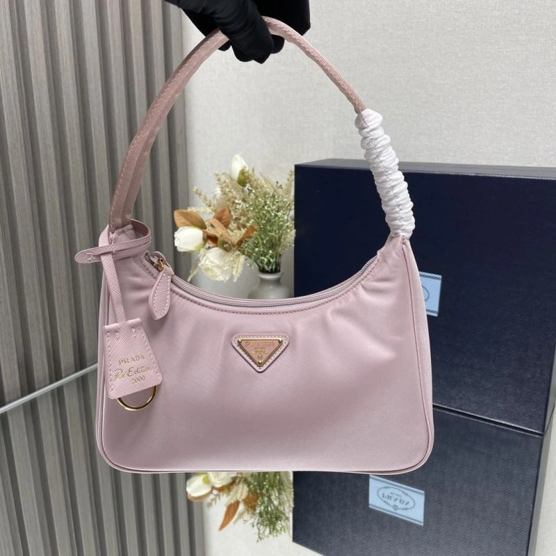 SmoothTexture Prada Hobo Bags 75138