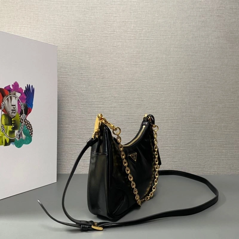 Prada Hobo Bags Neat 75136