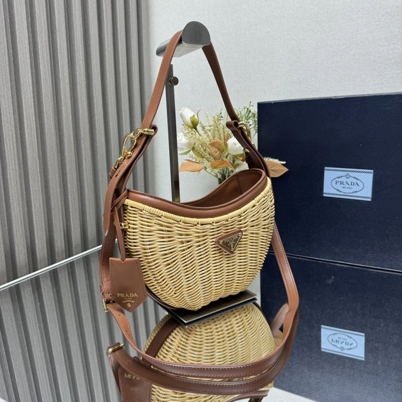 Prada Hobo Bags Unisex 66544