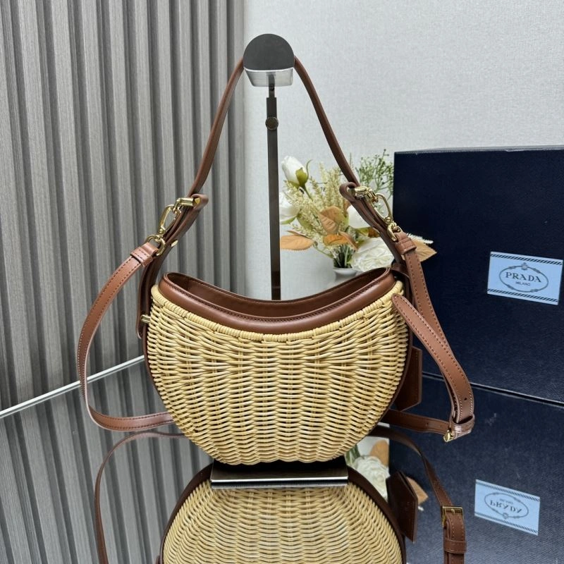 Prada Hobo Bags Unisex 66544