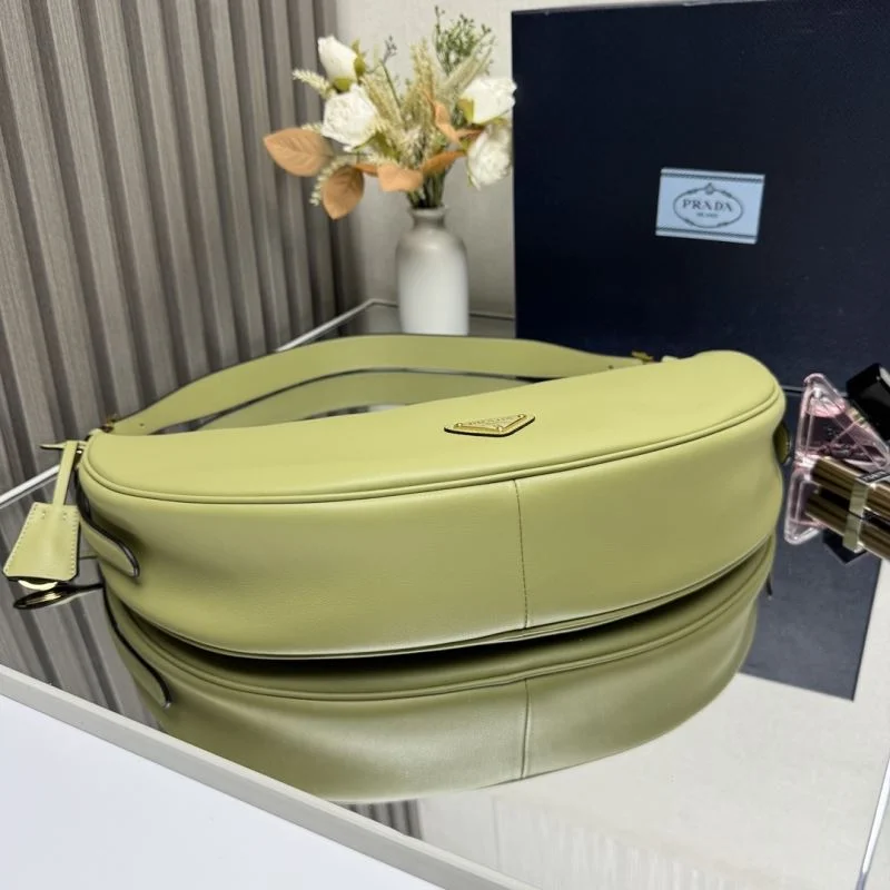 Prada Hobo Bags ZipUp 45180