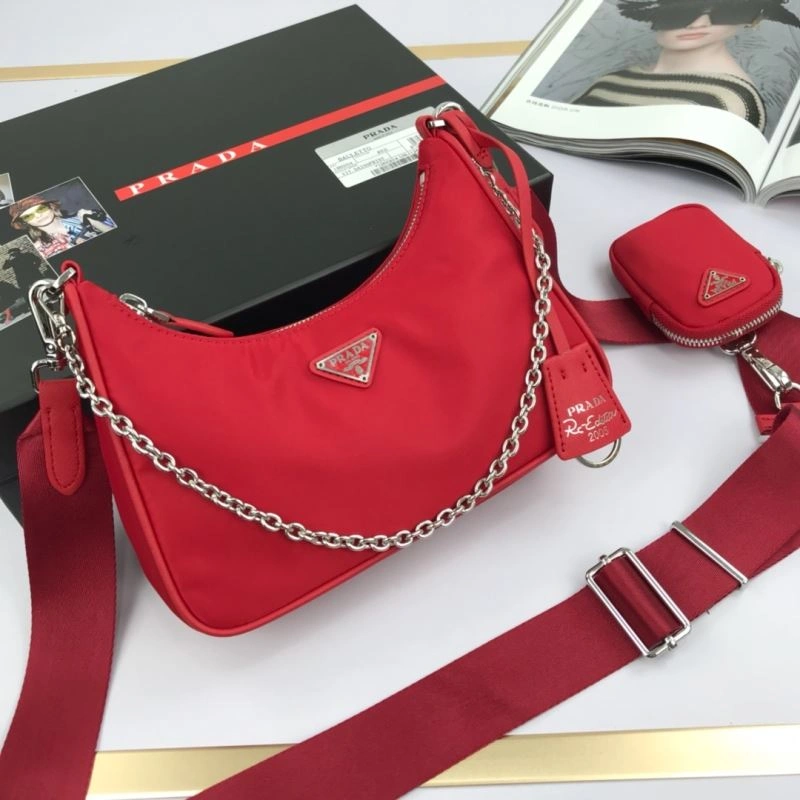 Breathable Prada Hobo Bags 83060
