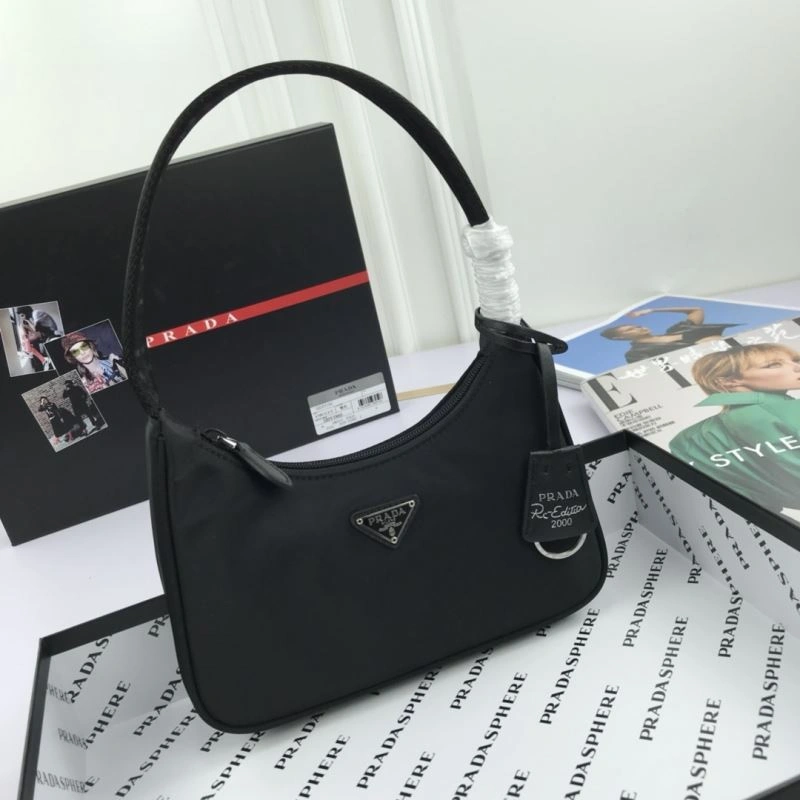 Refined Prada Hobo Bags 83082