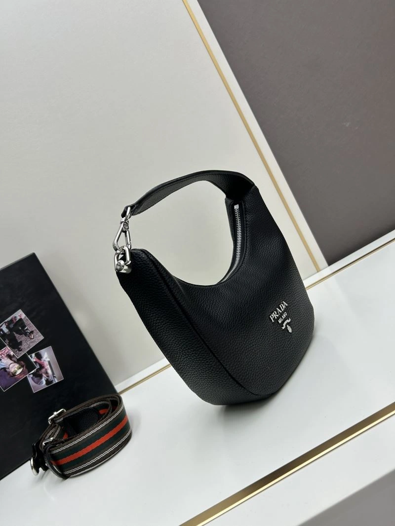 ZipUp Prada Hobo Bags 82982
