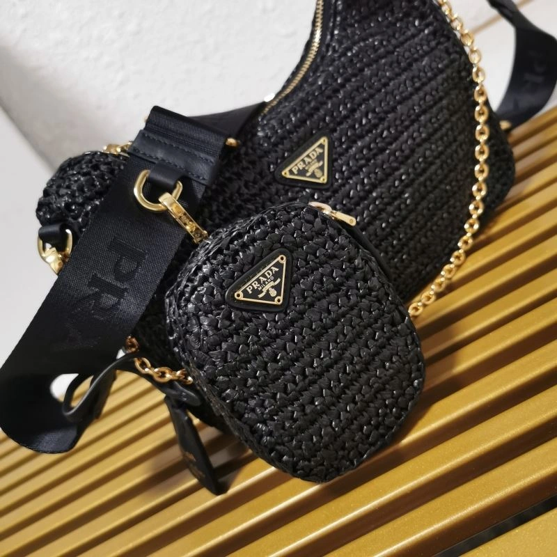 Prada Hobo Bags Minimalist 74923