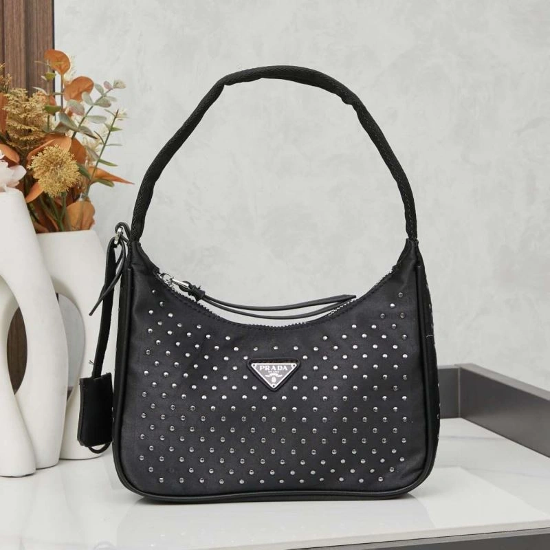 Prada Hobo Bags ZipUp 85832