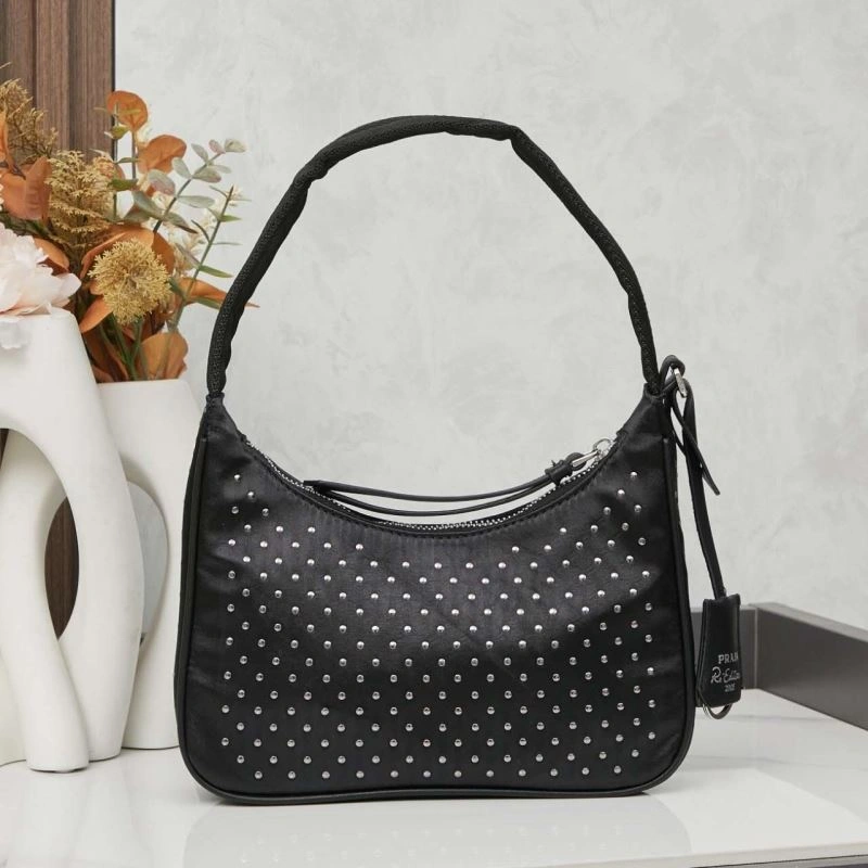 Prada Hobo Bags ZipUp 85832