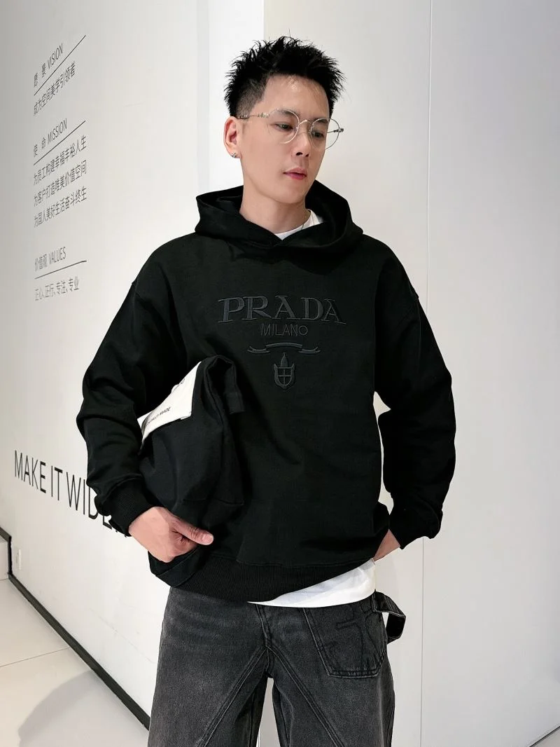Prada Hoodies Breathable 168430