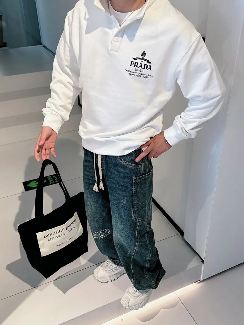 Prada Hoodies Elegant 168335