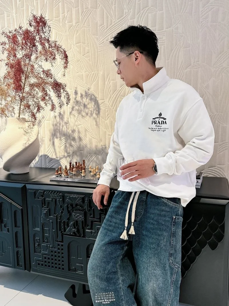 Prada Hoodies Elegant 168335