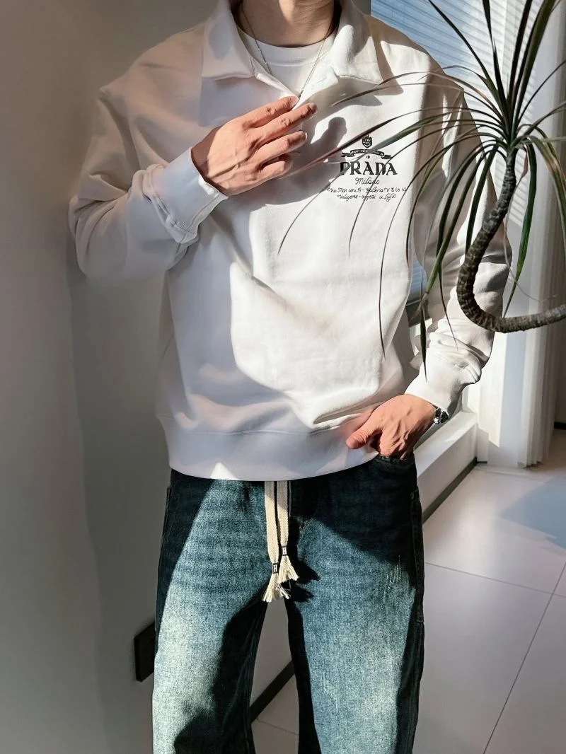 Prada Hoodies Elegant 168335