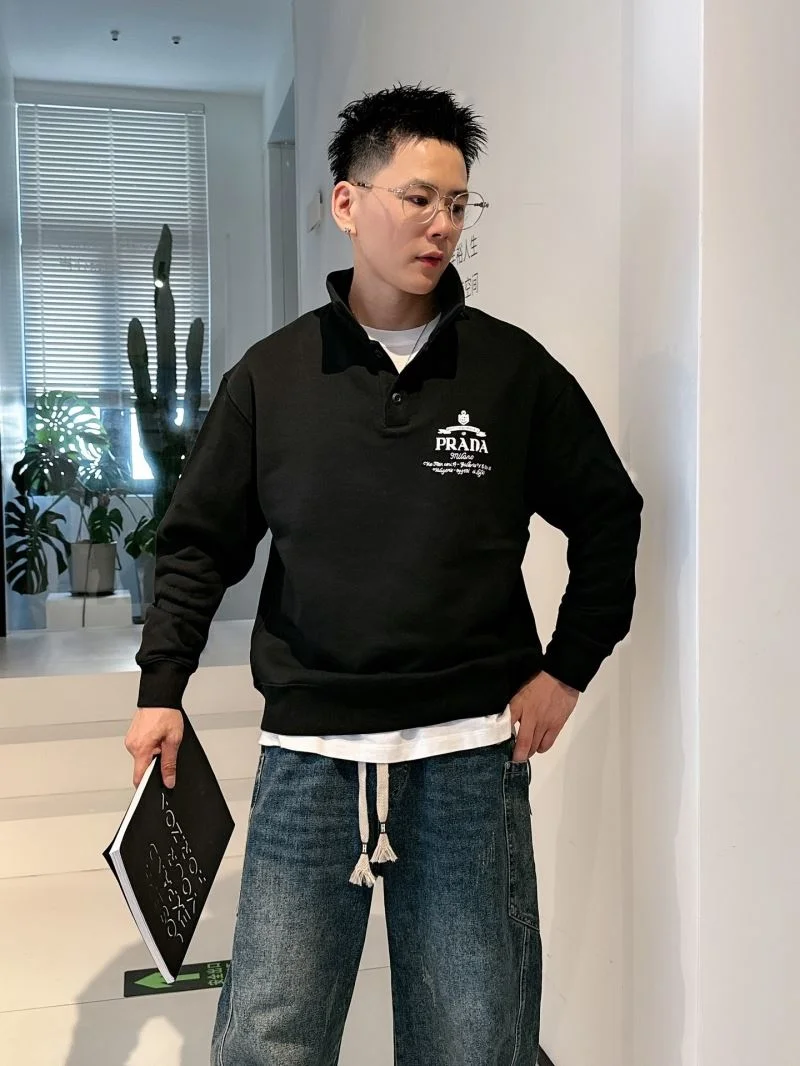 Modern Prada Hoodies 168334