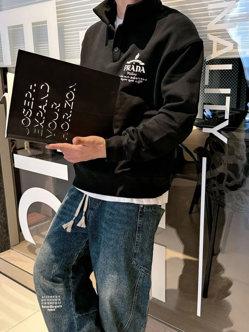 Modern Prada Hoodies 168334