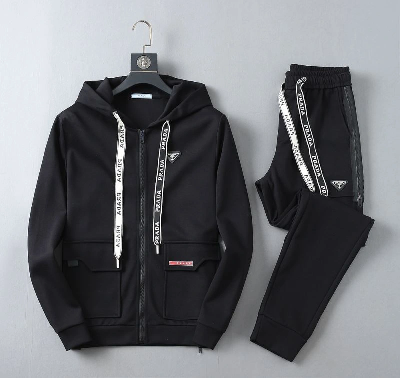 Prada Long Suits Breathable 171111