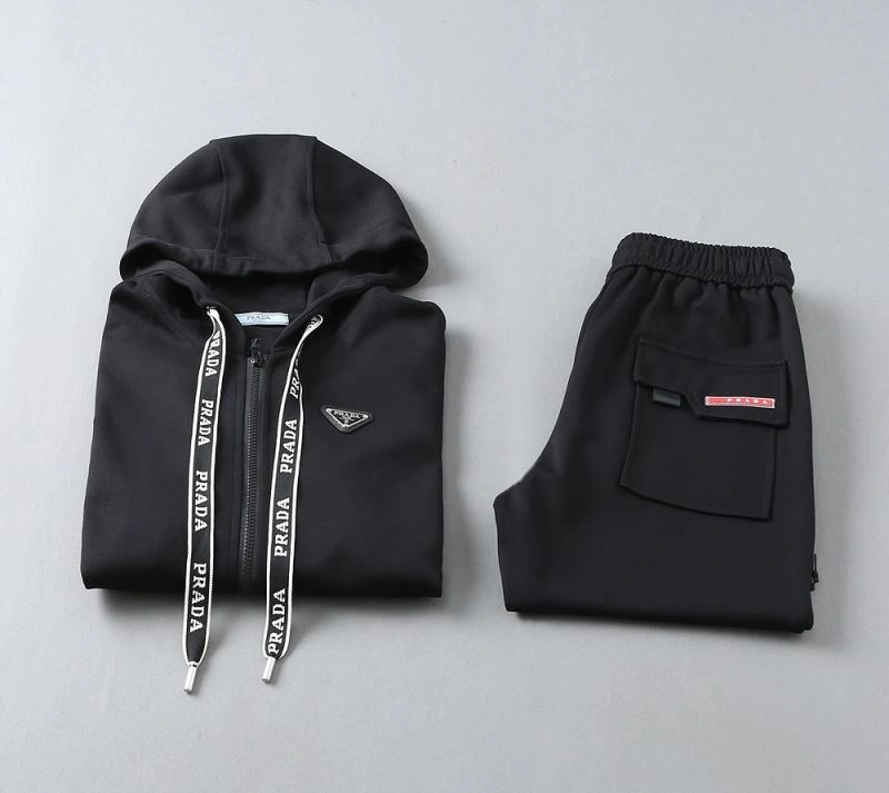 Prada Long Suits Breathable 171111
