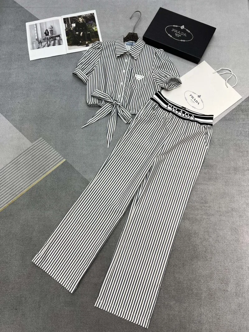 Prada Long Suits Breathable 165863