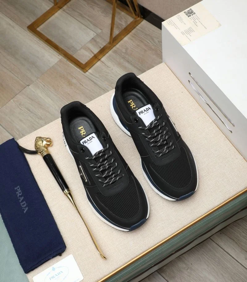 WaterResistant Prada Low Shoes 33897