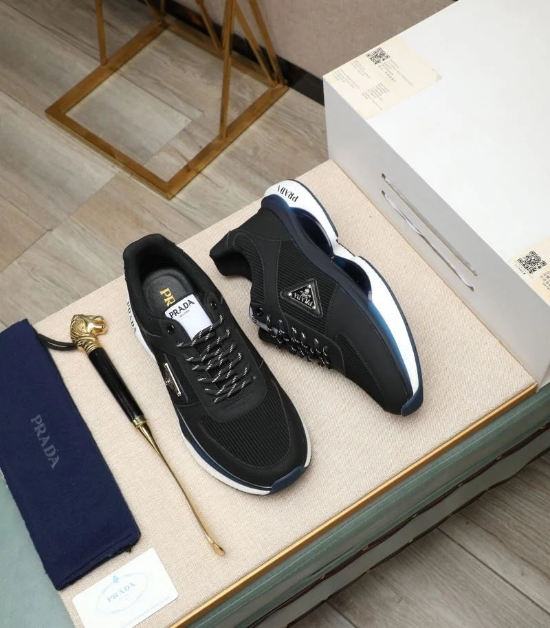 WaterResistant Prada Low Shoes 33897