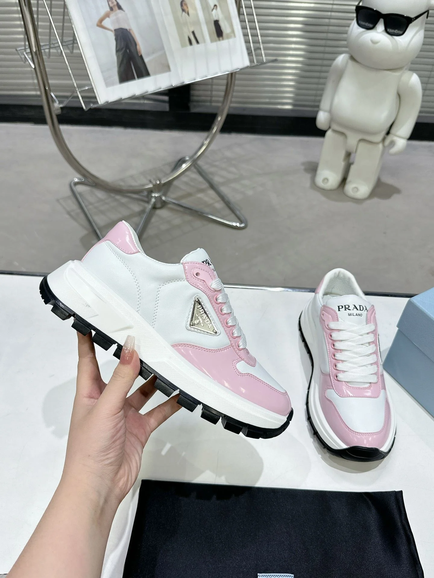 Tailored Prada Low Shoes 34356