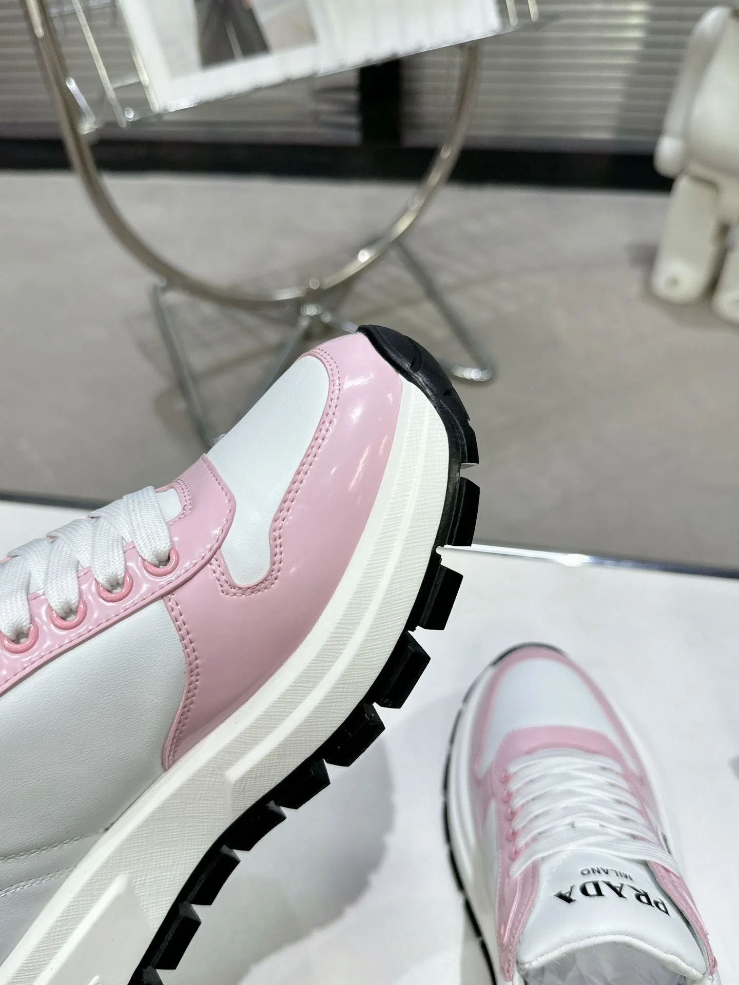 Tailored Prada Low Shoes 34356