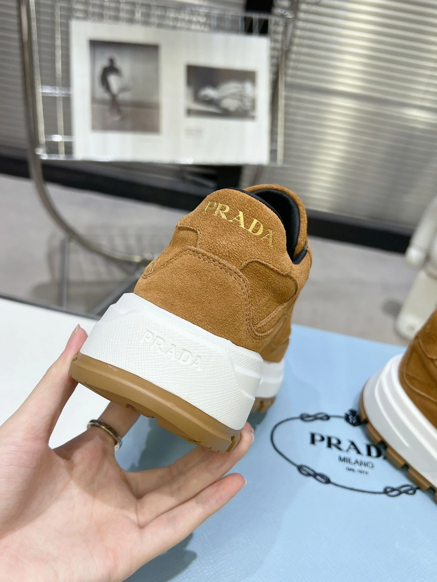 Prada Low Shoes Fashionable 34357