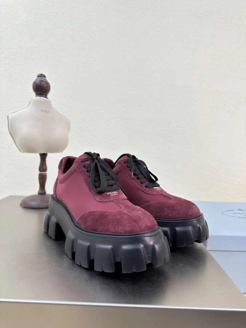 Prada Low Shoes Breathable 35062