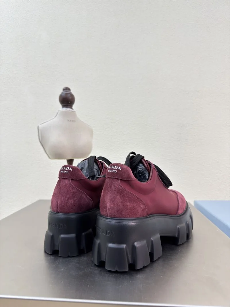 Prada Low Shoes Breathable 35062