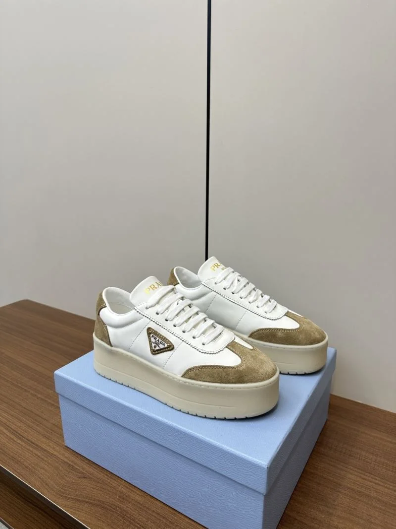 Breathable Prada Low Shoes 34789
