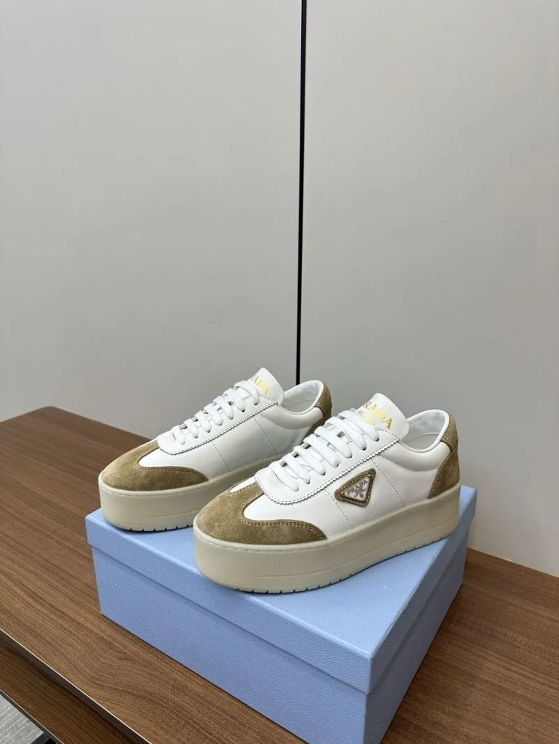Breathable Prada Low Shoes 34789