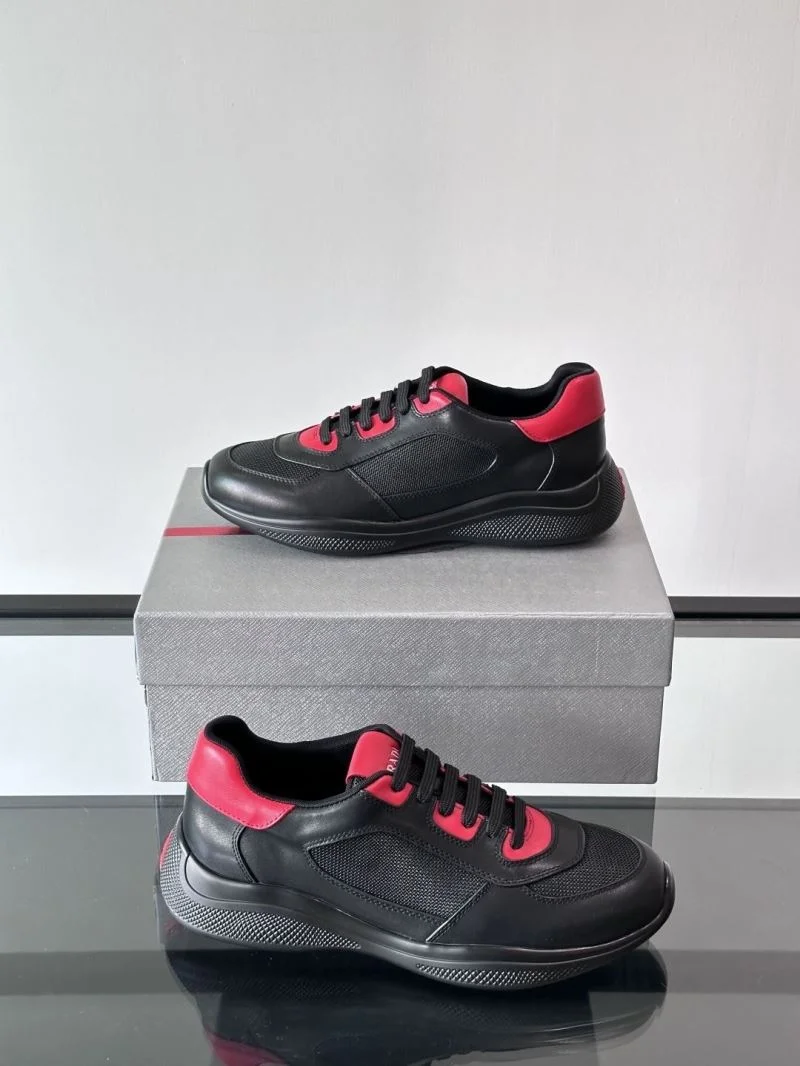 WaterResistant Prada Low Shoes 35580