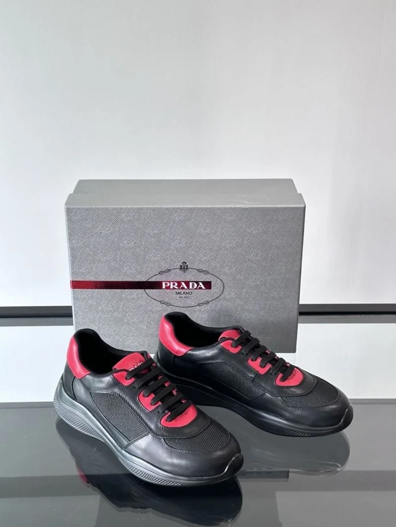 WaterResistant Prada Low Shoes 35580