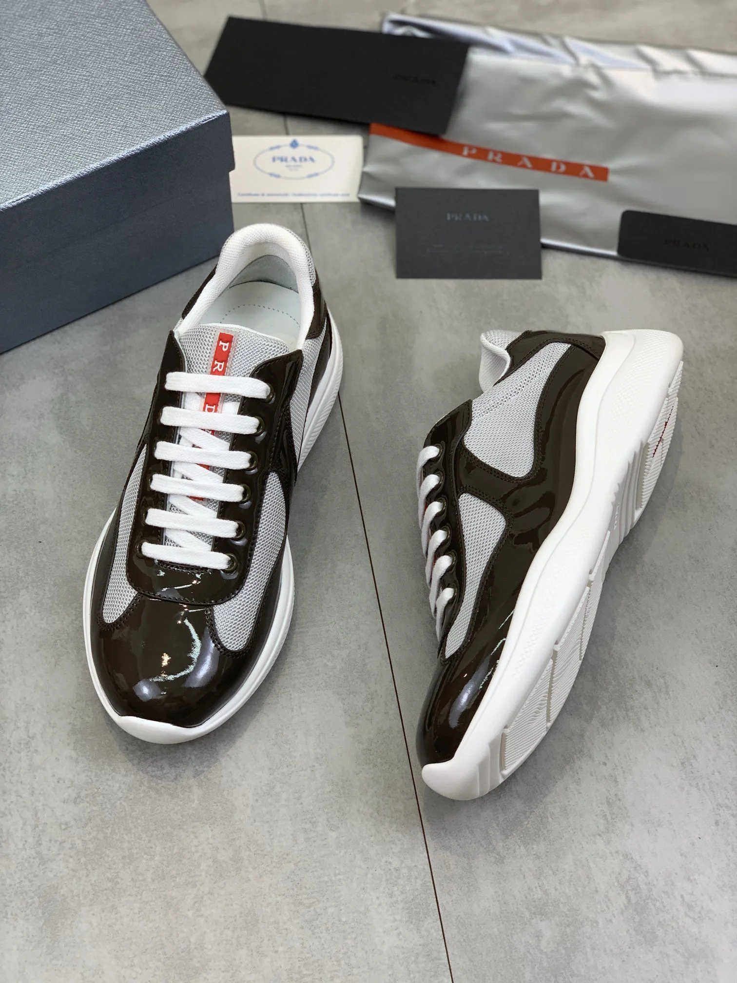 Prada Low Shoes OdorResistant 34187
