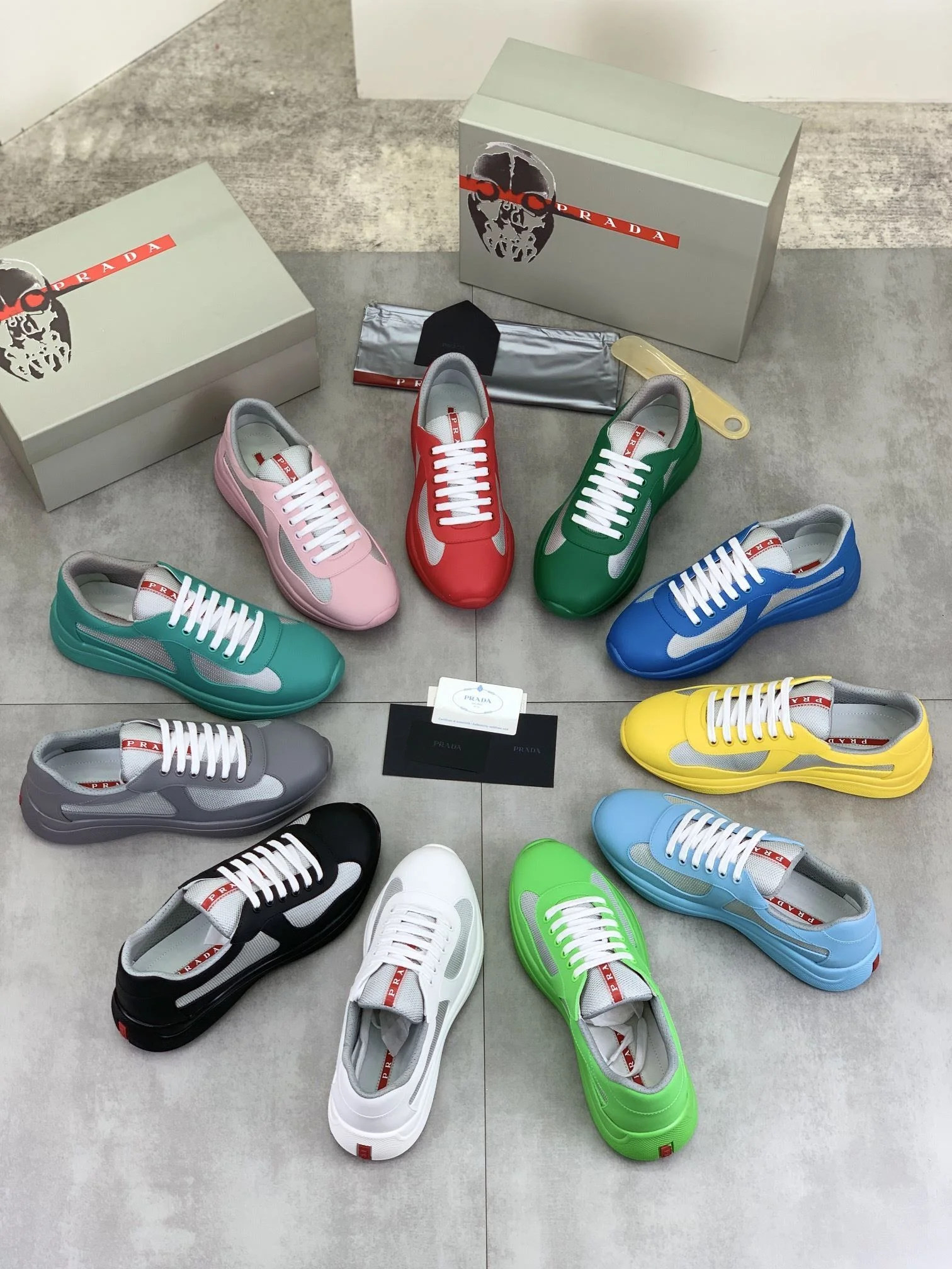 Prada Low Shoes Vibrant 34185