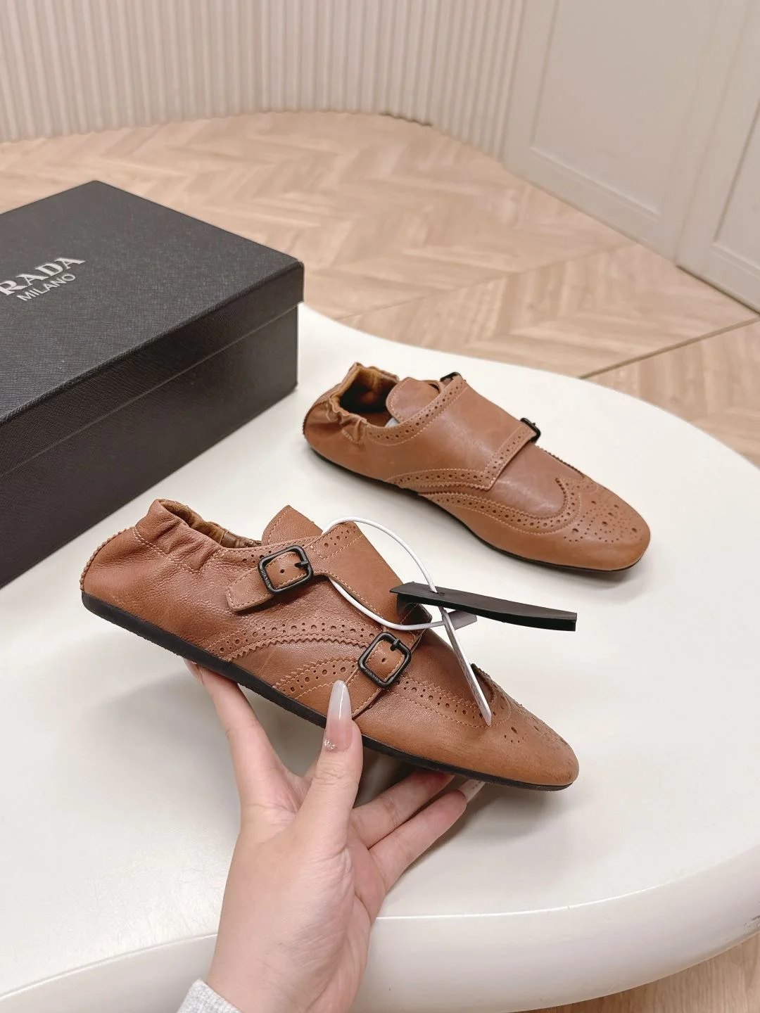 Stretchable Prada Low Shoes 34148