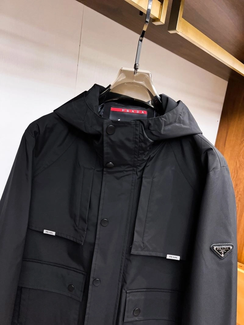Prada Outwear Sleek 170350