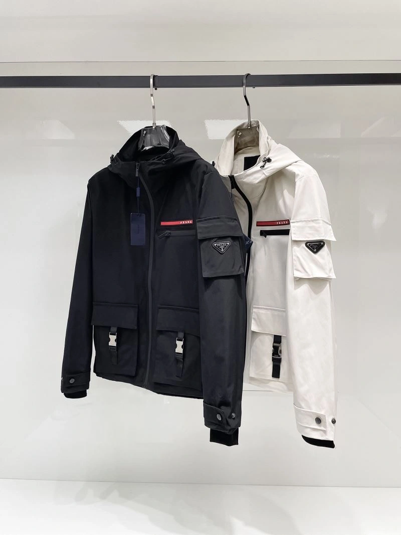 Prada Outwear Breathable 170117