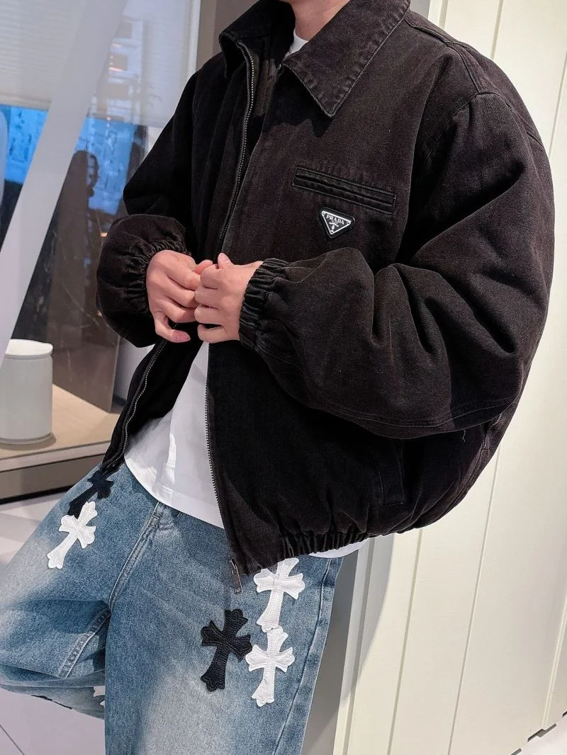 Prada Outwear Minimalist 168196