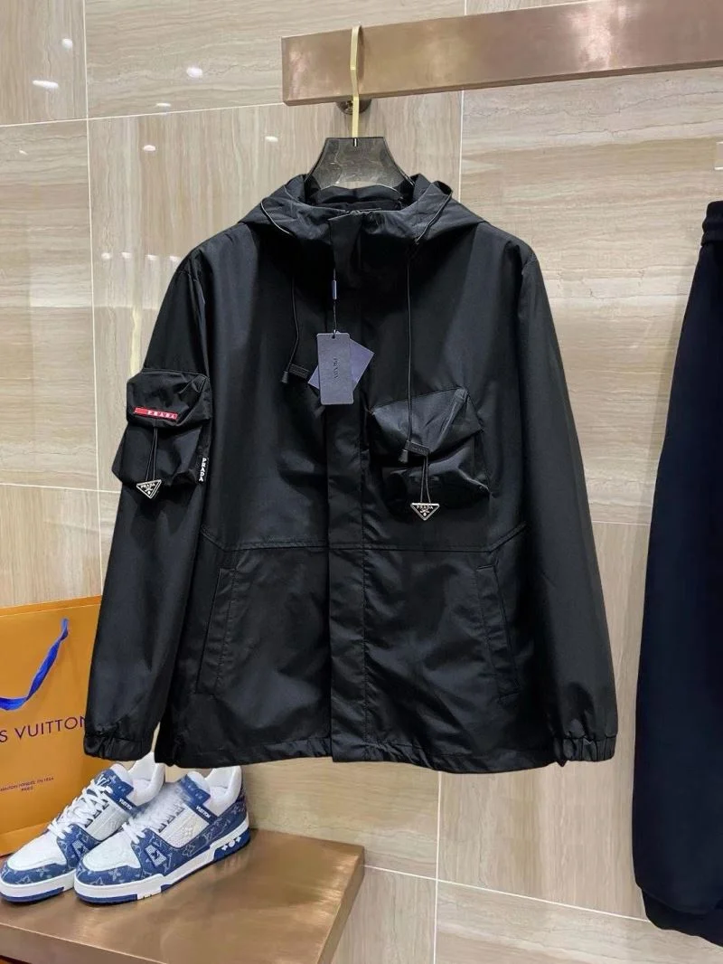 Prada Outwear Minimalist 167285