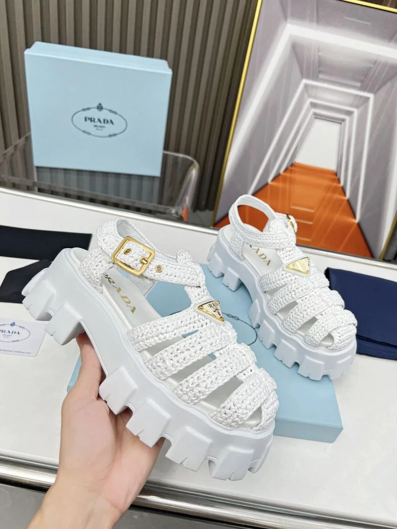 Prada Sandals Flexible 34986
