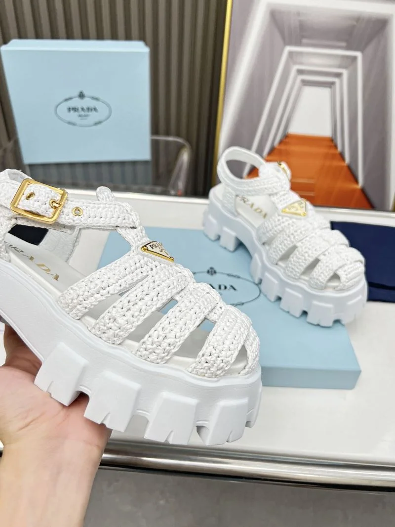 Prada Sandals Flexible 34986