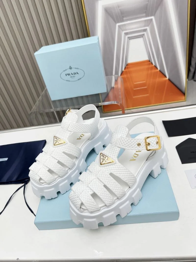 Durable Prada Sandals 34981
