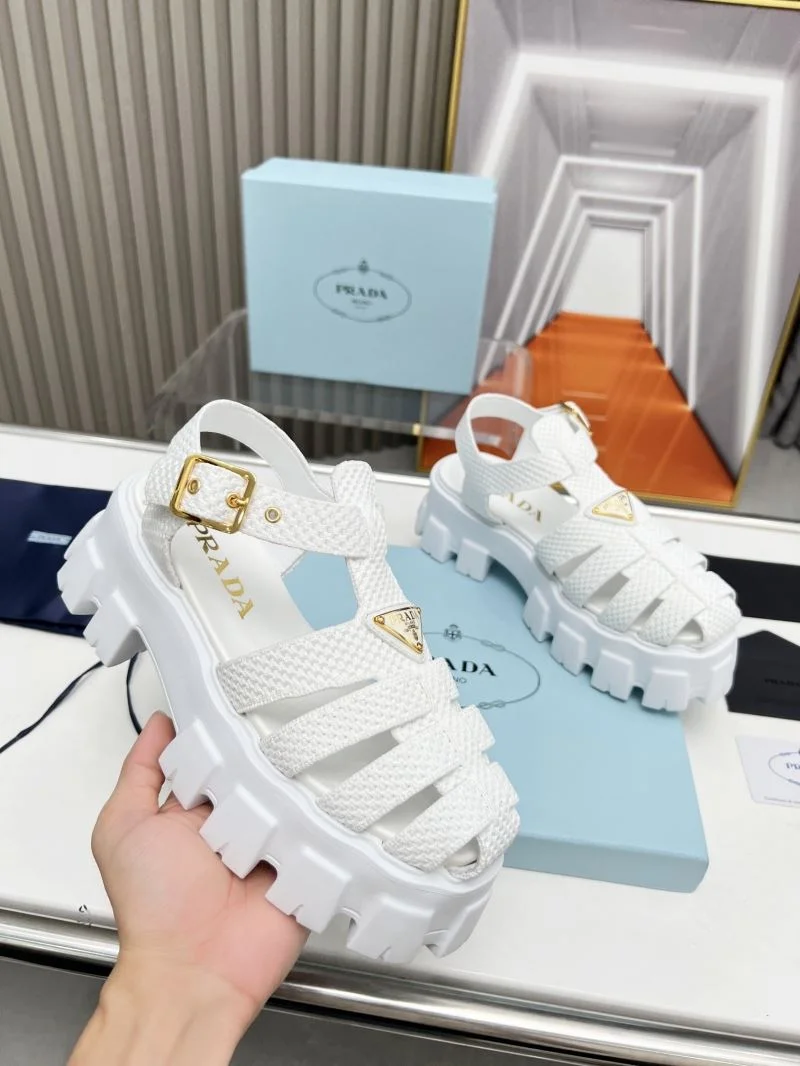 Durable Prada Sandals 34981