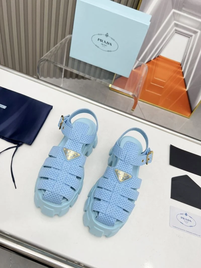 WaterResistant Prada Sandals 35004