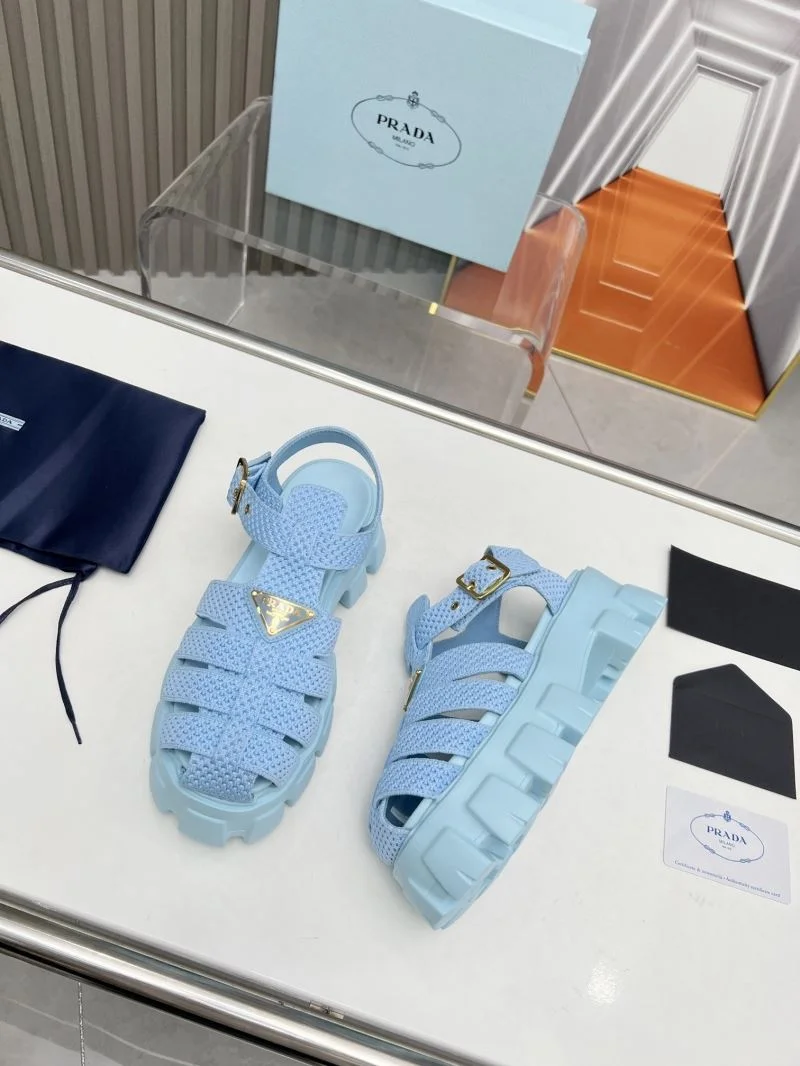 WaterResistant Prada Sandals 35004