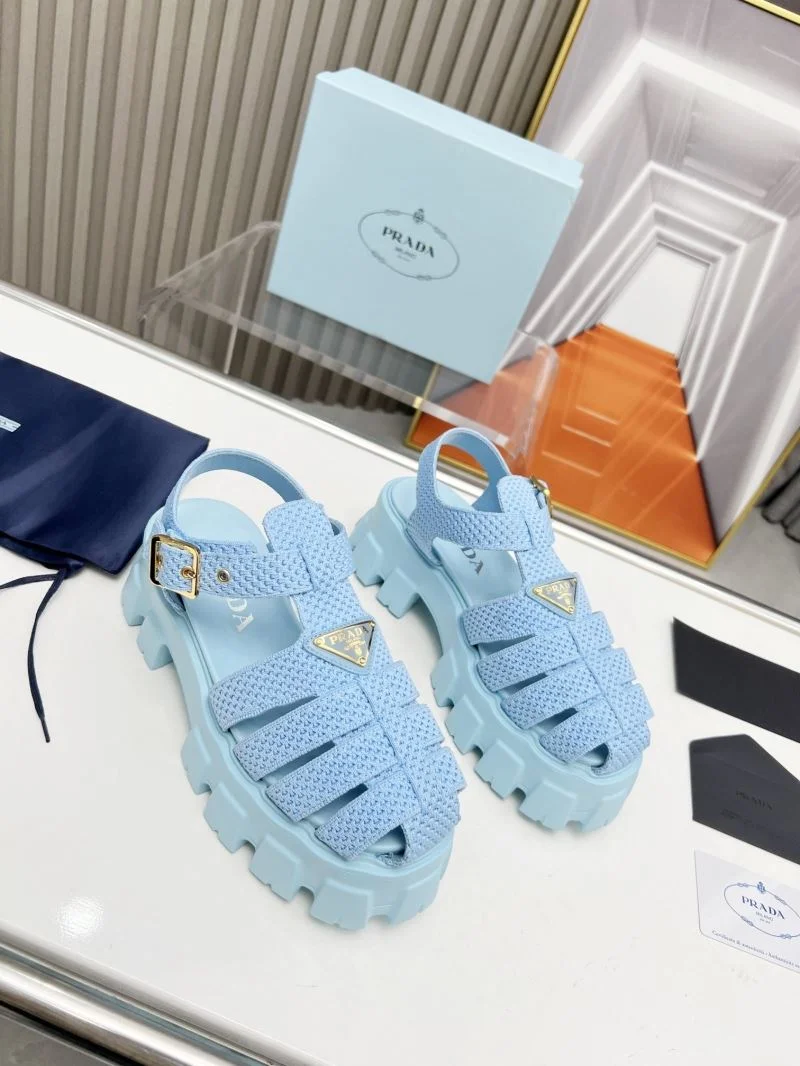 WaterResistant Prada Sandals 35004