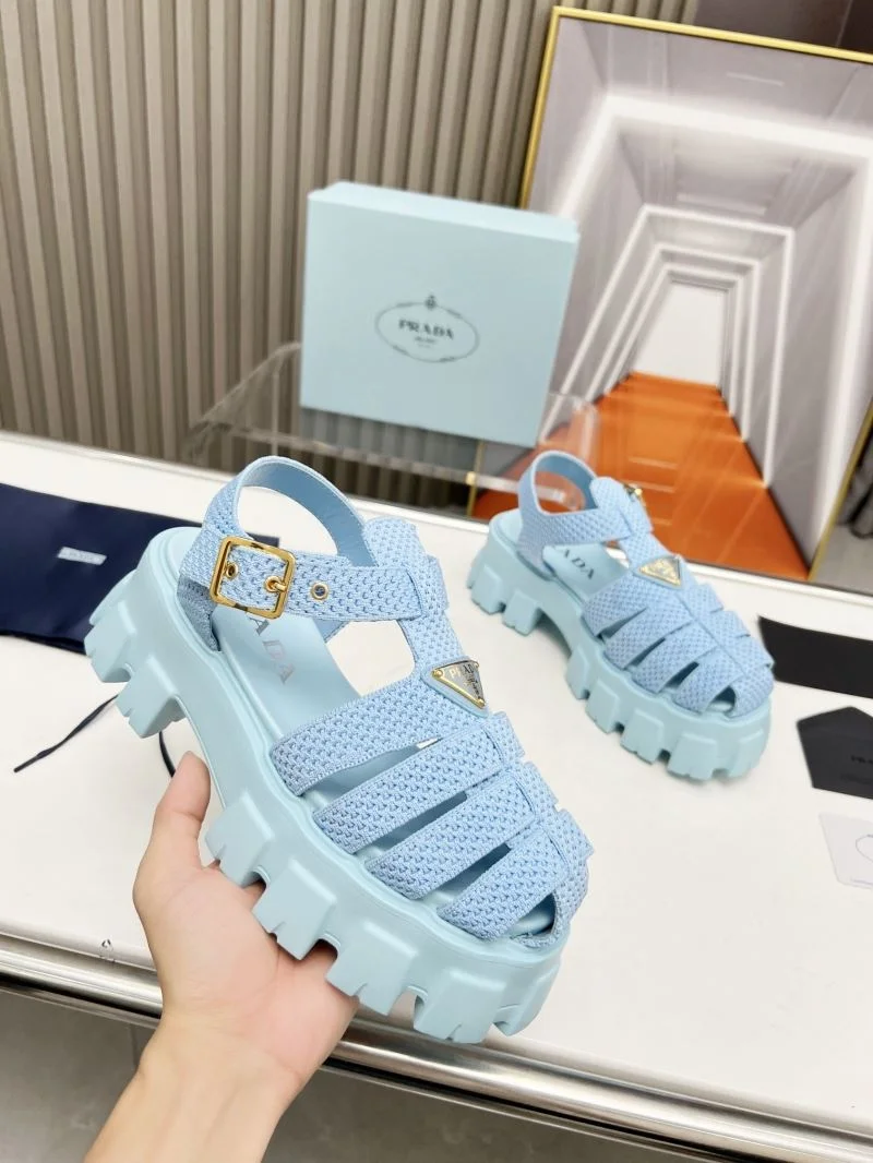 WaterResistant Prada Sandals 35004