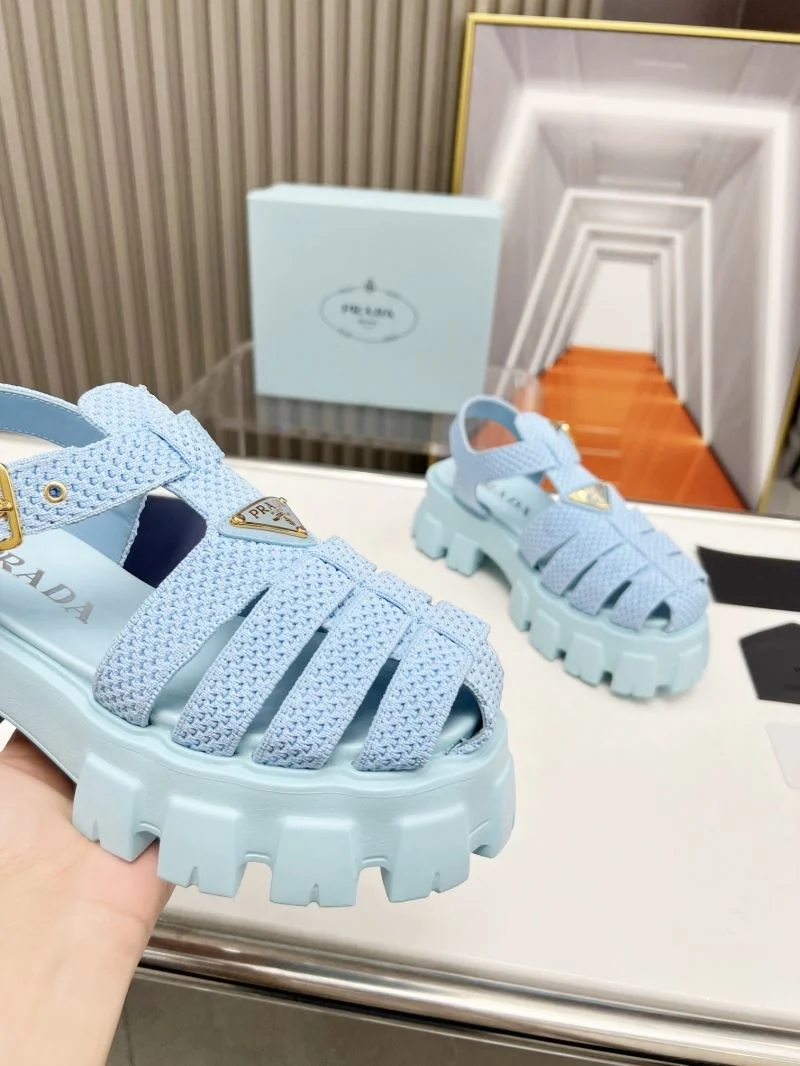 WaterResistant Prada Sandals 35004